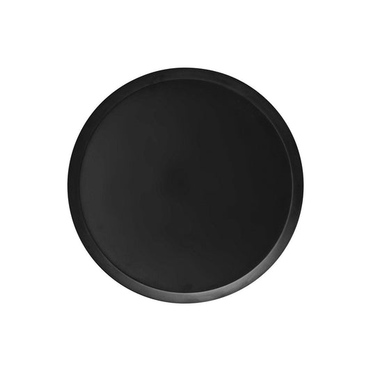 Chef Inox Cake Plate Black Polycarbonate 342x22mm - Kitchenly