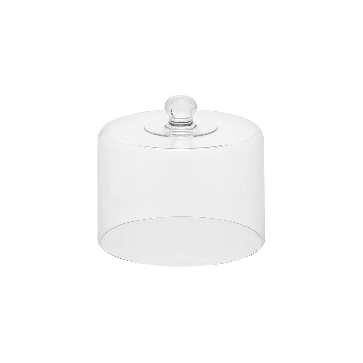 Chef Inox Cloche / Cake Cover Straight Sided Clear Polycarbonate 208x182mm - Kitchenly