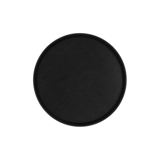 Chef Inox Non-Slip Round Tray Plastic 400mm - Kitchenly