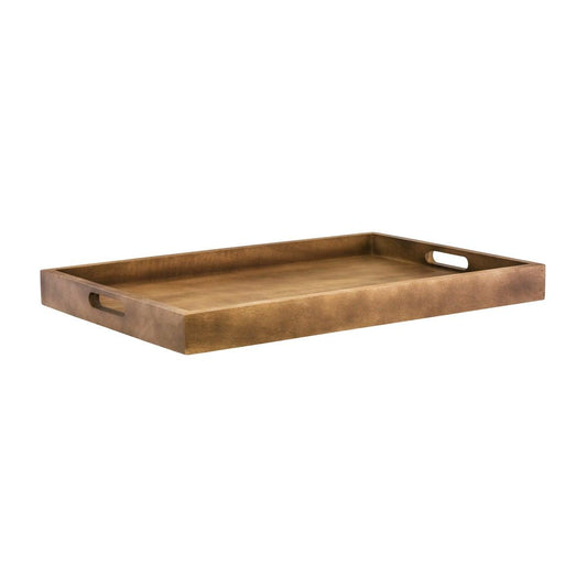 Chef Inox Room Service Tray Mangowood 620x400x50mm - Kitchenly