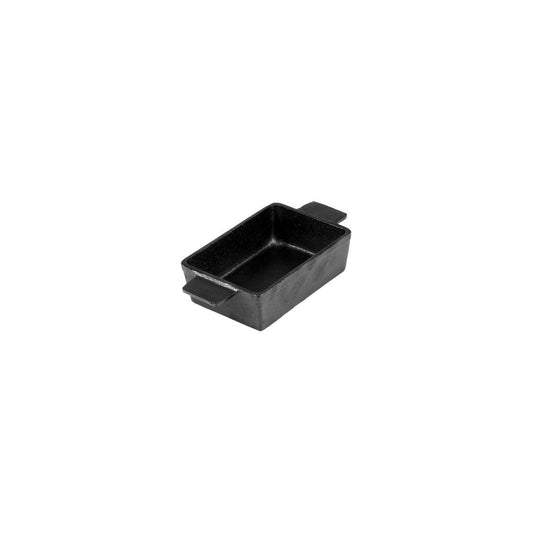 Chef Inox Cast Iron Mini Rectangular Baker 130x90x40mm - Kitchenly