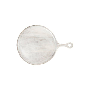 Chef Inox Round Serving Board with Handle 300x15mm - Kitchenly
