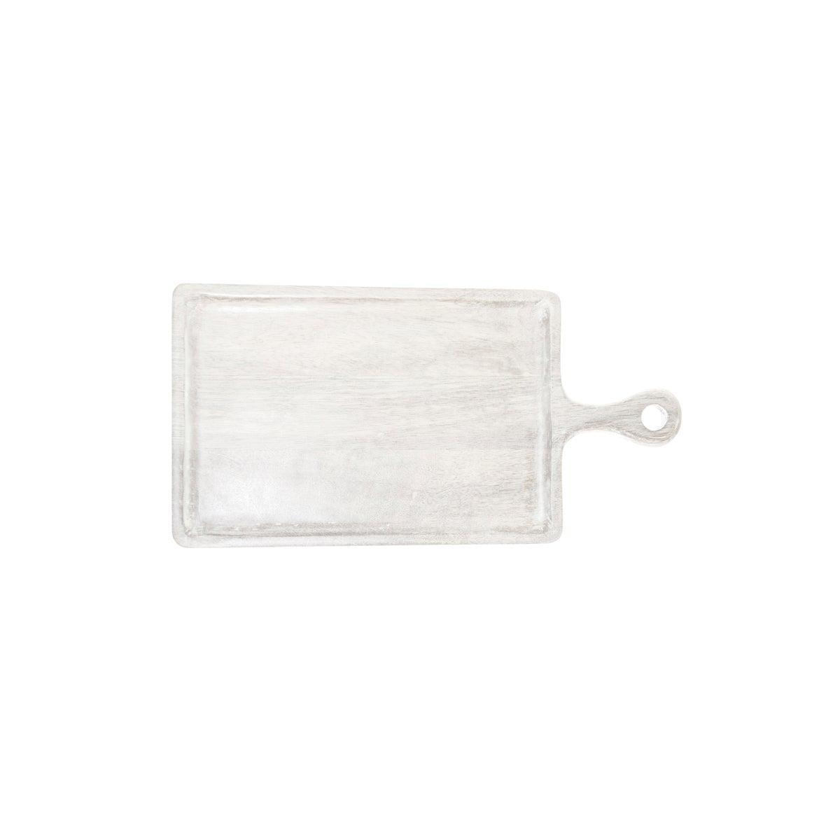 Chef Inox Rectangular Serving Board with Handle 260x180x15mm - Kitchenly