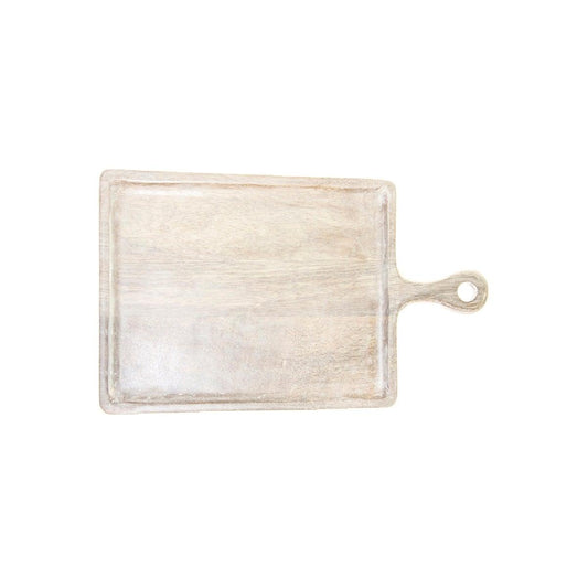 Chef Inox Rectangular Serving Board with Handle 300x200x15mm - Kitchenly