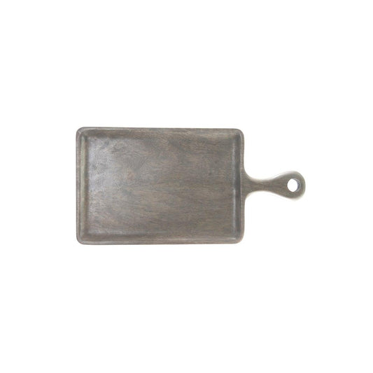 Chef Inox Rectangular Serving Board with Handle 260x180x15mm - Kitchenly