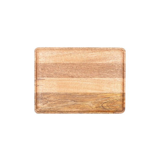 Chef Inox Rectangular Serving Board Natural 350x255x15mm - Kitchenly