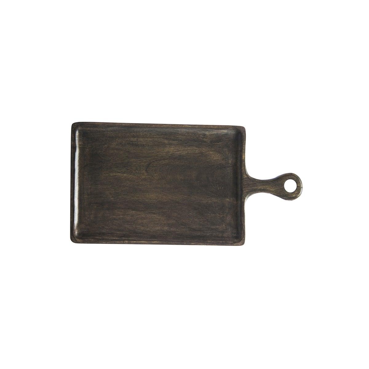 Chef Inox Rectangular Serving Board with Handle 260x180x15mm - Kitchenly