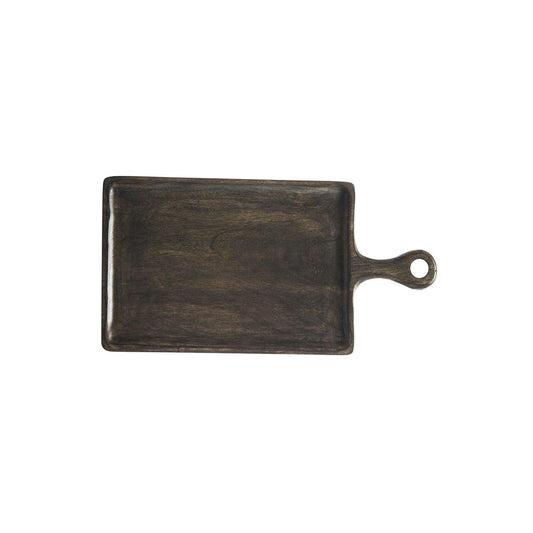 Chef Inox Rectangular Serving Board with Handle 260x180x15mm - Kitchenly