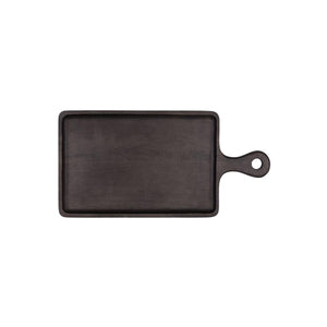 Chef Inox Mangowood Rectangular Serving Board with Handle 300x200x15mm - Kitchenly