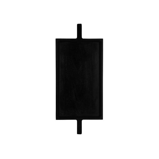 Chef Inox Serve Black Acacia Paddle Board with Two Handles 580x254x25mm (Box of 4) - Kitchenly