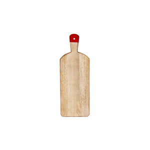 Chef Inox Mangowood Rectangular Serving Board with Handle 500x180x40mm (Box of 4) - Kitchenly