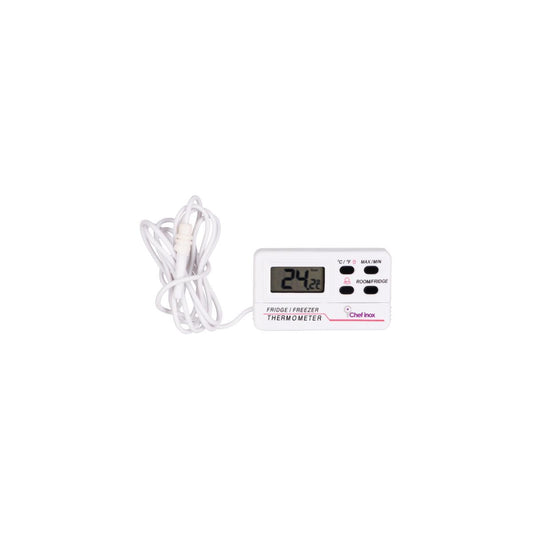 Chef Inox Thermometer Digital Display with Probe 50x75mm - Kitchenly