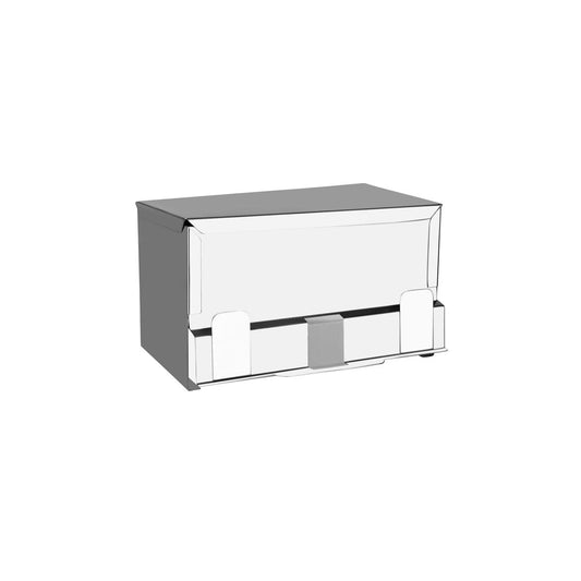 Chef Inox Straw Dispenser 18/8 Stainless Steel 260x150x130mm - Kitchenly