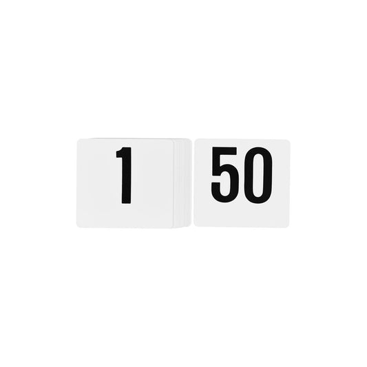 Tablekraft Tablekraft Table Number Set 1-50 - Kitchenly