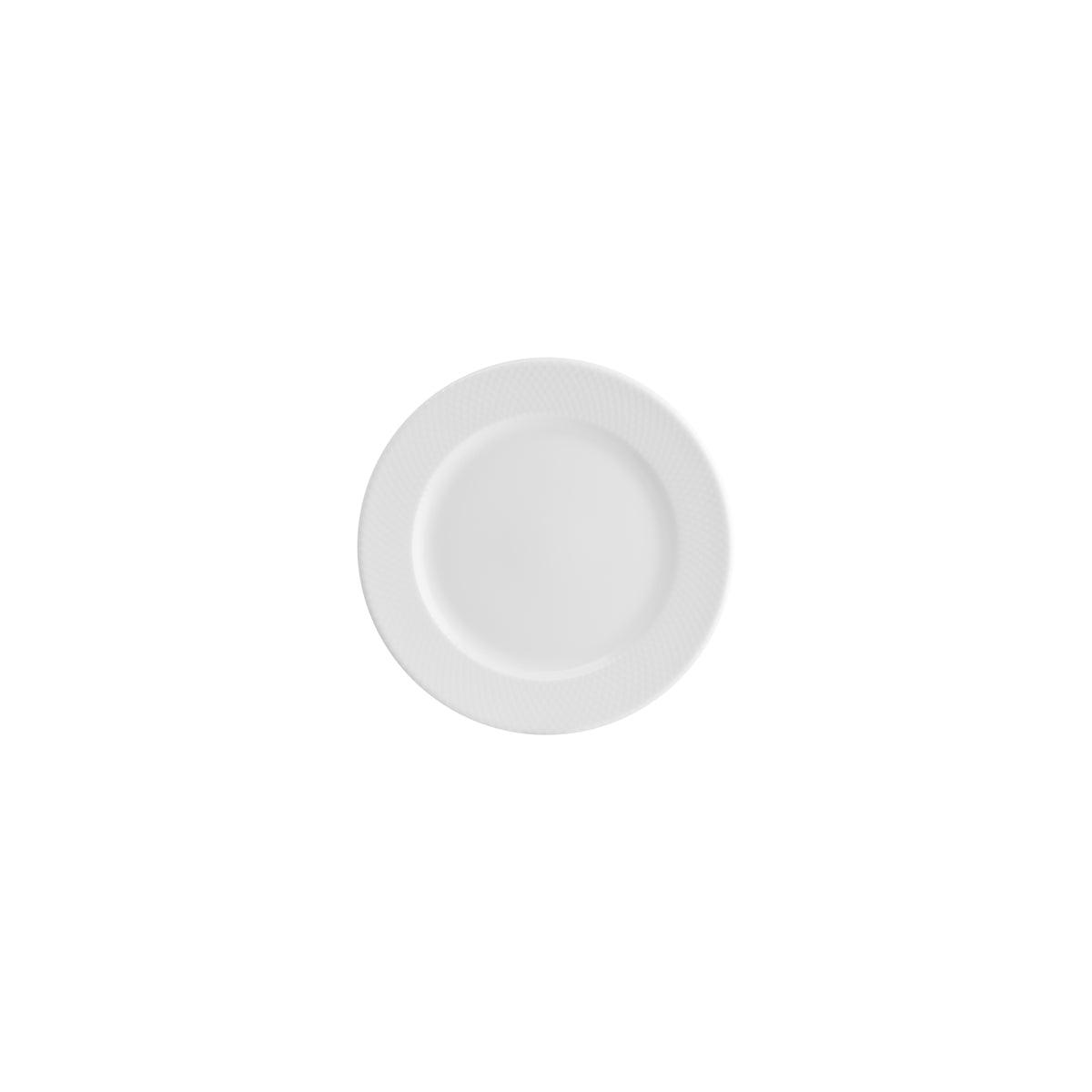 Bonna Diamond Round Plate Wide Rim 190mm (Box of 12) - Kitchenly