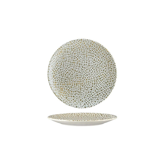 Bonna Lapya Wood Round Coupe Plate 210x22mm (Box of 12) - Kitchenly