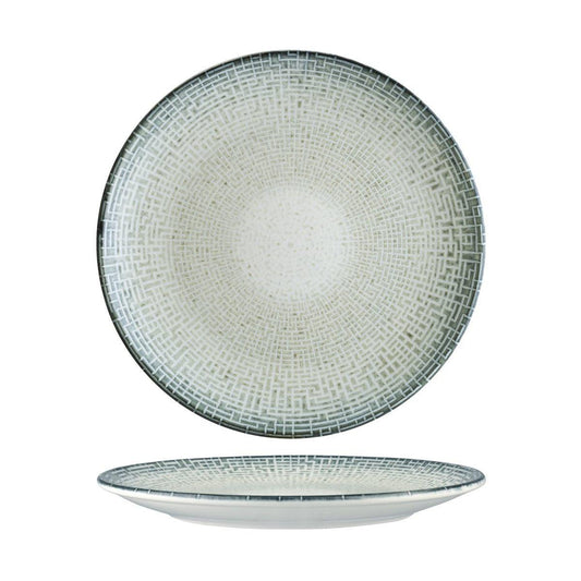Bonna Maze Round Coupe Plate 270mm (Box of 12) - Kitchenly