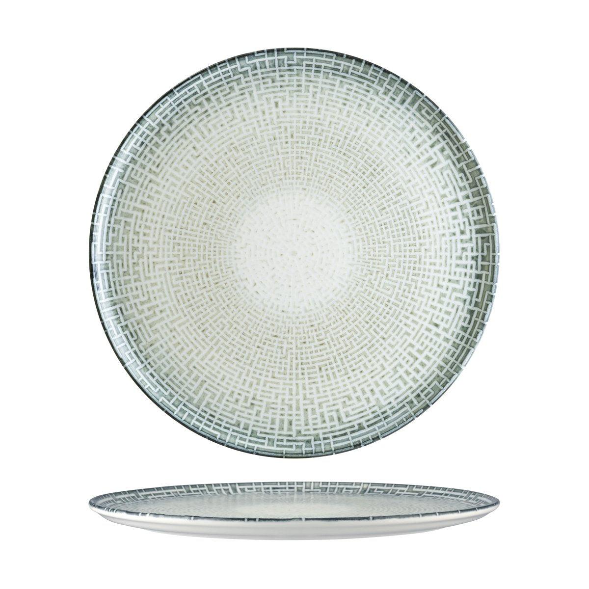 Bonna Maze Round Platter 320mm (Box of 6) - Kitchenly
