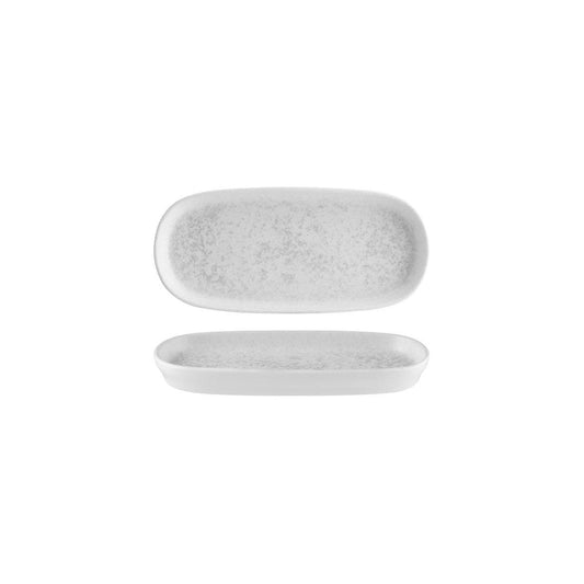Bonna Lunar White Oval Dish 210x100x20mm (Box of 12) - Kitchenly