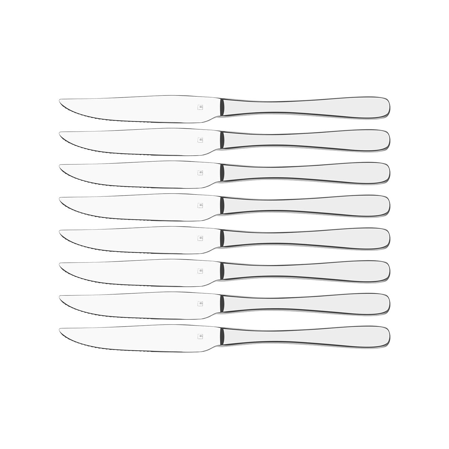 Tablekraft Luxor Steak Knive Set 8pc - Kitchenly