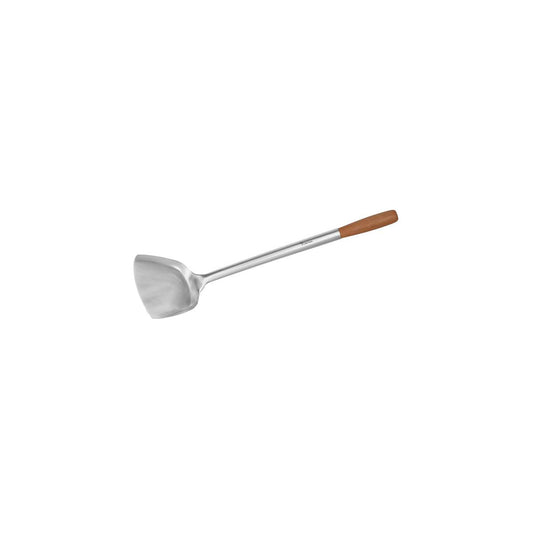 Chef Inox Turner Wok with Wood Handle 360mm - Kitchenly