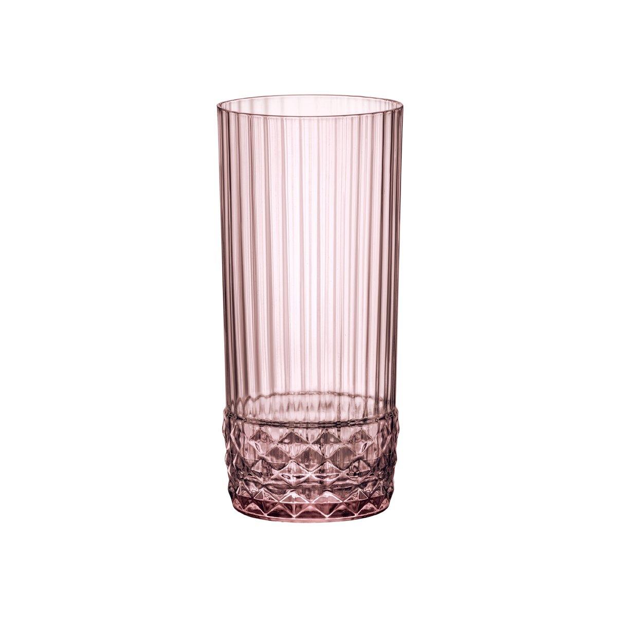 Bormioli Rocco America 20s Lilac Rose Highball 490ml (Box of 12) - Kitchenly