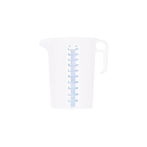 Chef Inox Measuring Jug with Blue Graduating 5000ml - Kitchenly