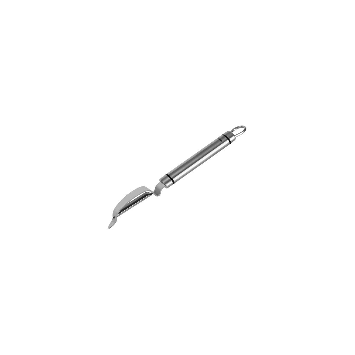 Chef Inox Milano Peeler Swivel Thumb P-Shape 20x180mm - Kitchenly