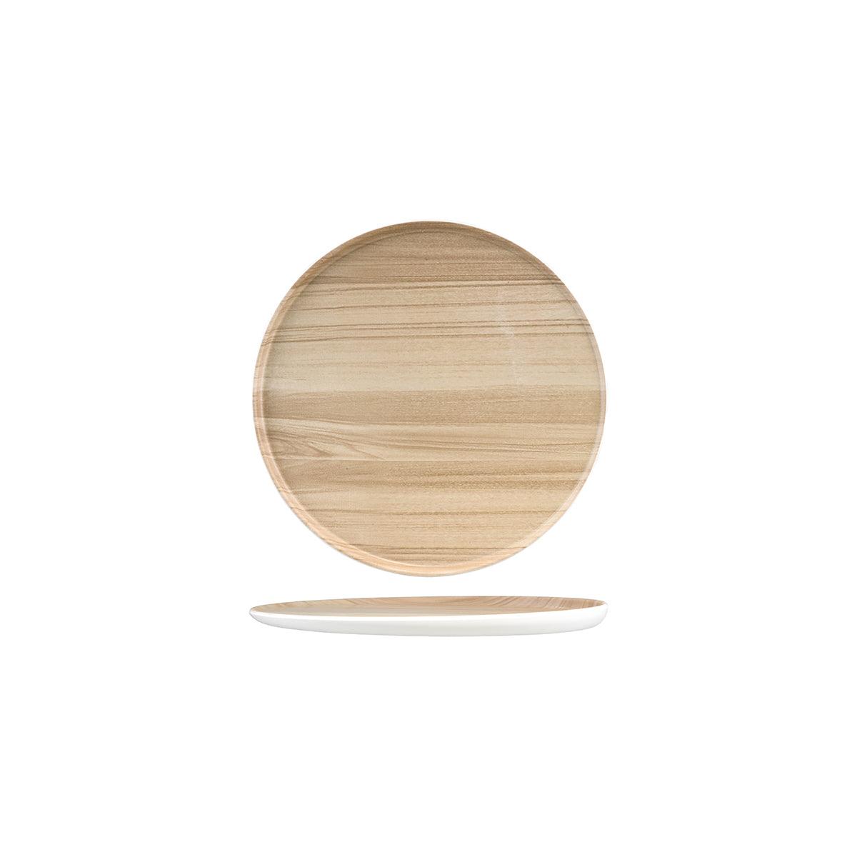 Zicco Melamine Echo Round Platter 227x26mm - Kitchenly