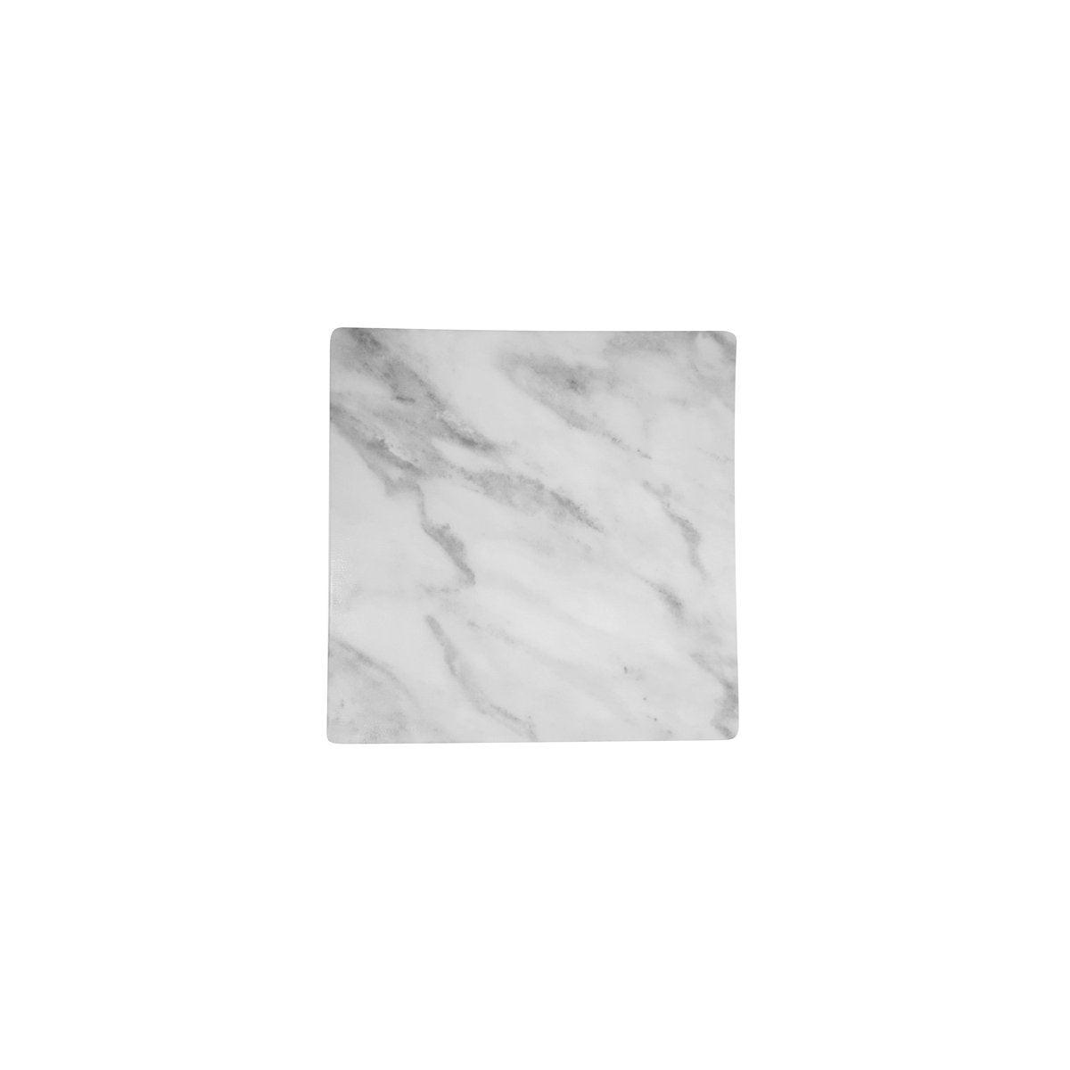 Chef Inox Marble Effect Square Platter 255x255mm - Kitchenly