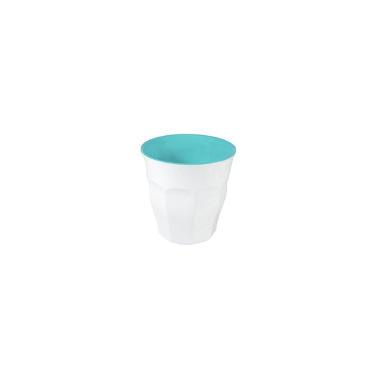 JAB Melamine Sorbet Coloured Interior / White Exterior Tumbler 200ml (Box of 12) - Kitchenly
