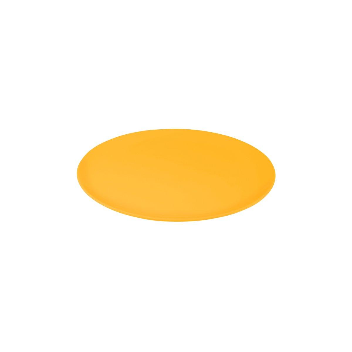 JAB Melamine Sorbet Round Plate Coupe 254mm (Box of 6) - Kitchenly