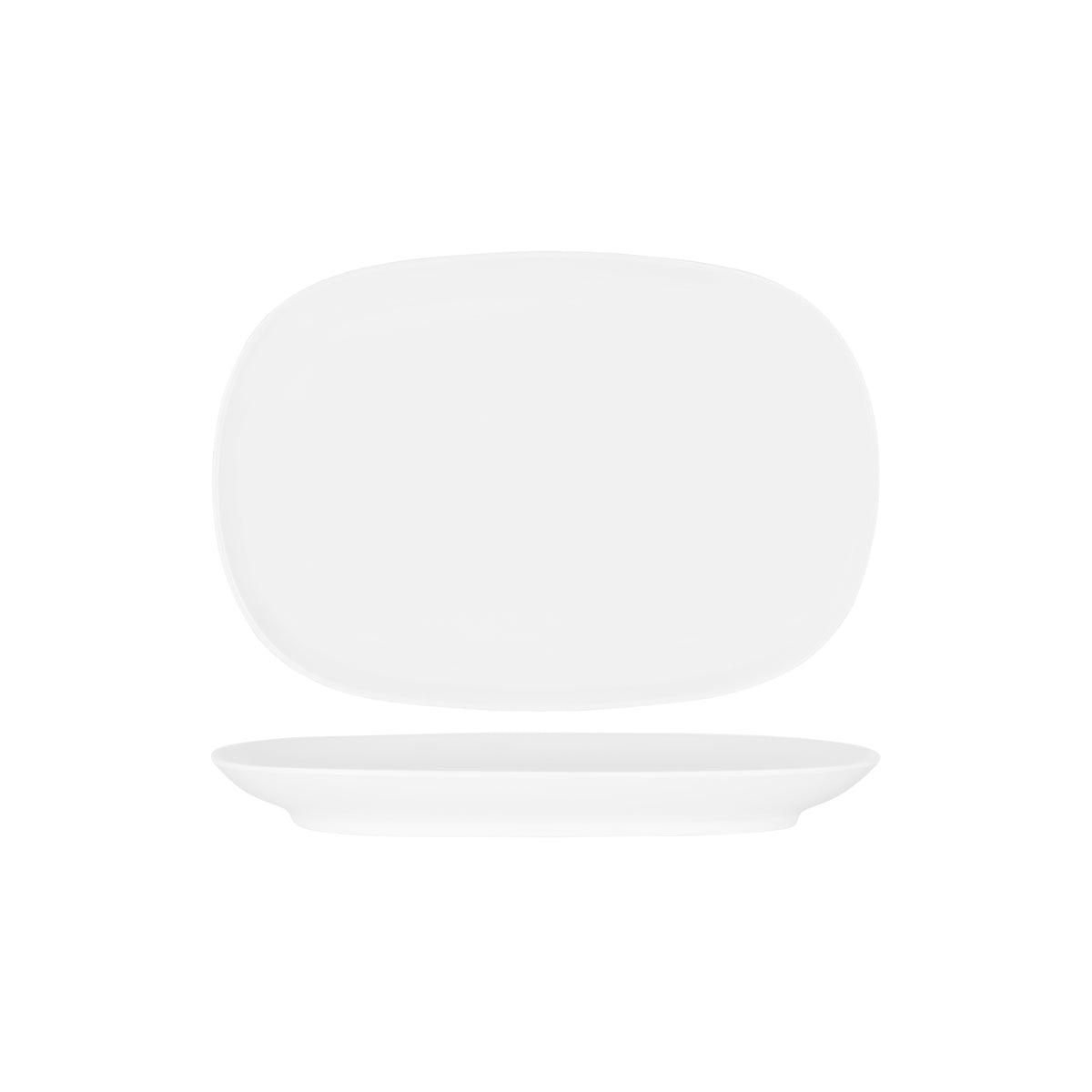 Superware White Oval Coupe Deep Platter 280x190mm (Box of 96) - Kitchenly