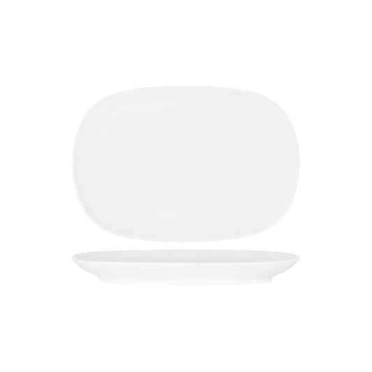 Superware White Oval Coupe Deep Platter 280x190mm (Box of 96) - Kitchenly
