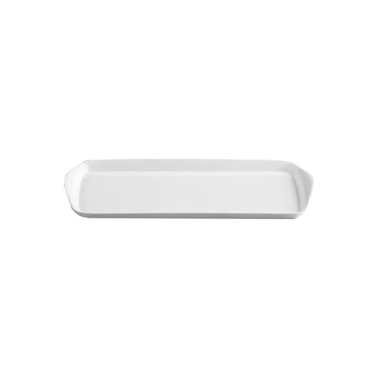 Superware White Rectangular Tray with 2 Handles 370x150mm - Kitchenly