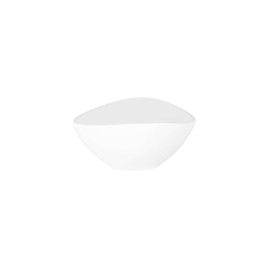 Superware White Triangular Salad Bowl 257x215x114mm (Box of 6) - Kitchenly