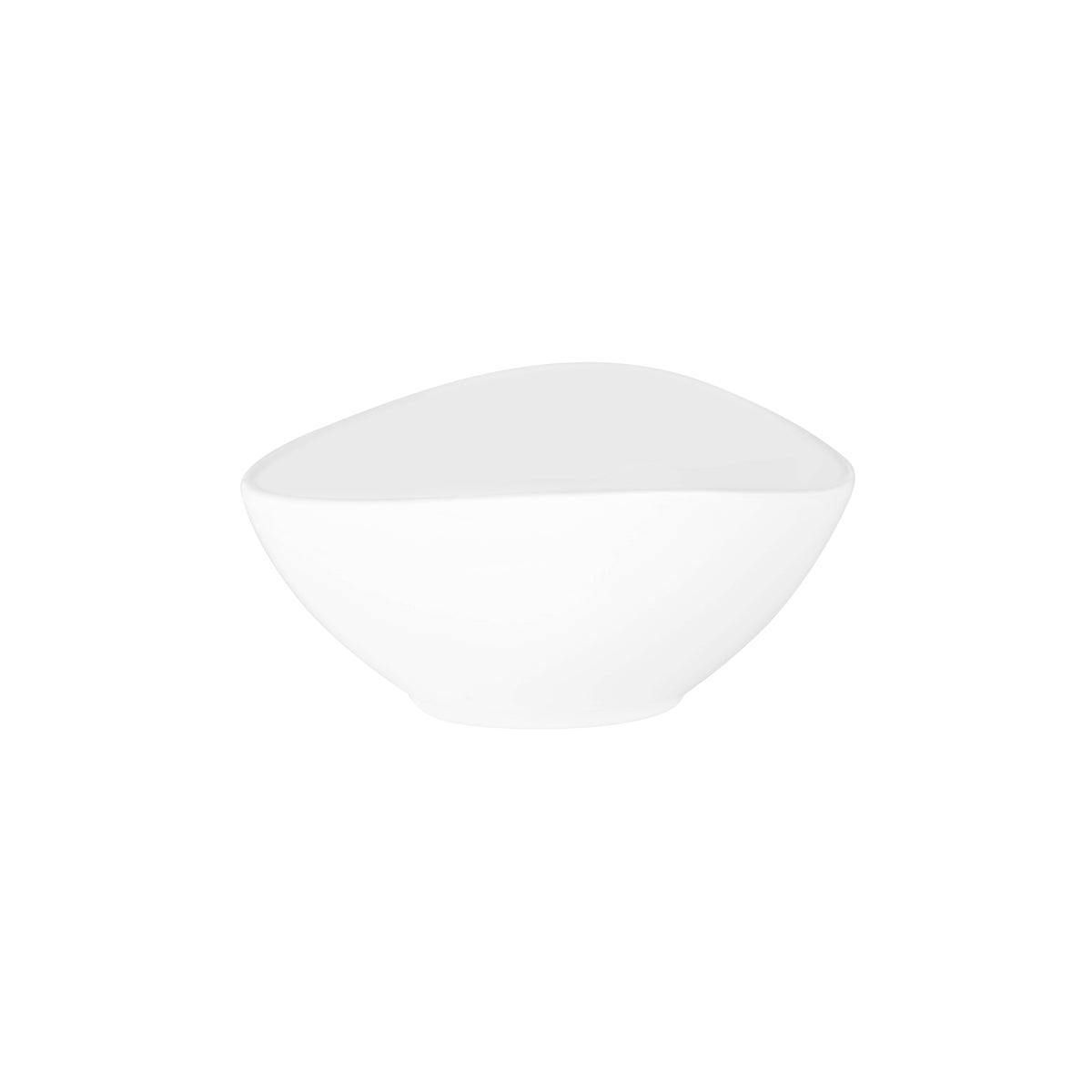 Superware White Triangular Salad Bowl 310x260x135mm (Box of 6) - Kitchenly