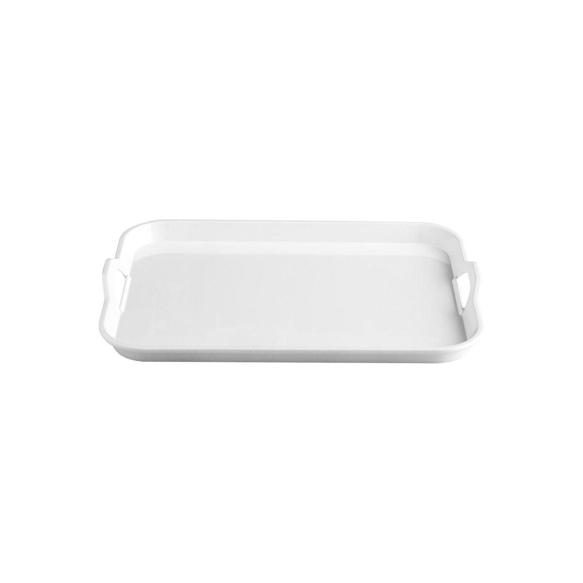 Superware White Serving Tray with 2 Handles 440x320mm (Box of 6) - Kitchenly