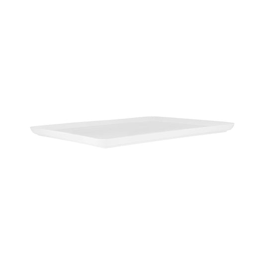 Superware White Rectangular Flared Serving Tray 450x345mm (Box of 6) - Kitchenly