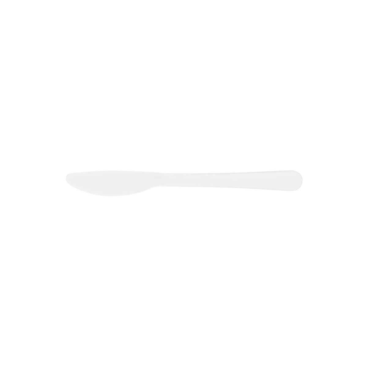 Superware White Dessert Knife 190mm (Box of 24) - Kitchenly