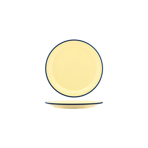 JAB Melamine Vintage Round Plate 190mm (Box of 6) - Kitchenly