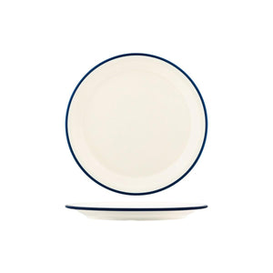 JAB Melamine Vintage Round Plate 265mm (Box of 6) - Kitchenly