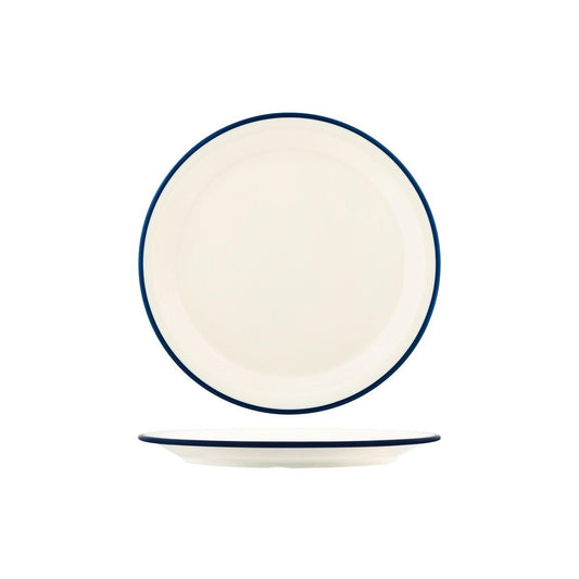 JAB Melamine Vintage Round Plate 265mm (Box of 6) - Kitchenly
