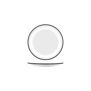 JAB Melamine Vintage Round Plate 190mm (Box of 6) - Kitchenly