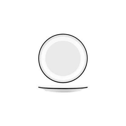 JAB Melamine Vintage Round Plate 190mm (Box of 6) - Kitchenly