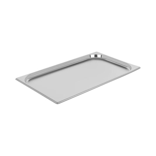 Chef Inox Anti-Jam Steam Pan 1/1 Size 530x325x20mm / 2.5Lt - Kitchenly
