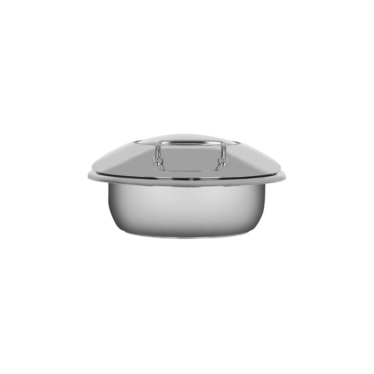 Chef Inox Ultra Chafer Small Round with Glass Lid - Kitchenly