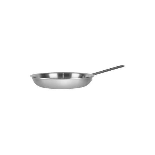 Chef Inox Premier Frypan Aluminium Satin Finish 250x50mm - Kitchenly