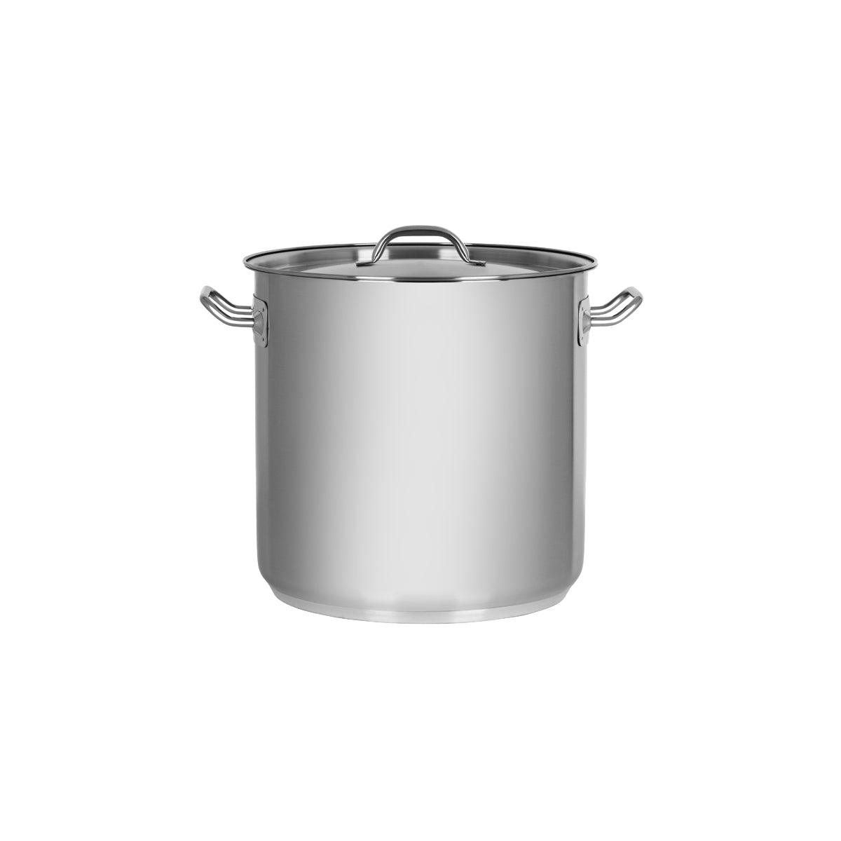 Chef Inox Elite Stockpot with Lid 240x240mm / 10.75Lt - Kitchenly