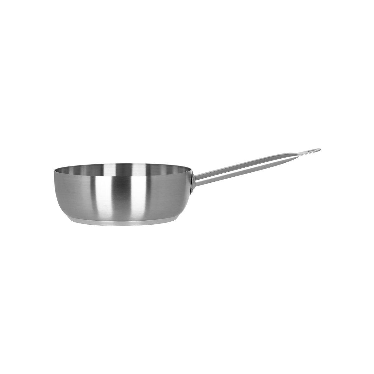 Chef Inox Elite Sauteuse Tapered 240x80mm / 2.9Lt - Kitchenly